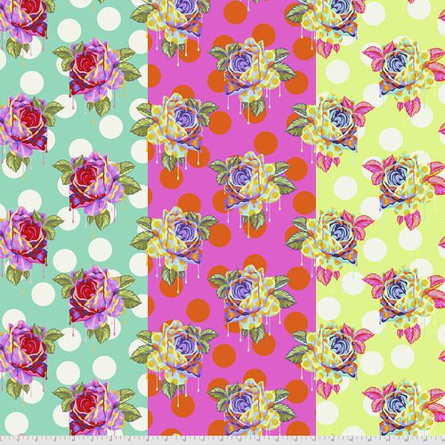 Tula Pink- Pink FABRIC BUNDLE From Curiouser & Curiouser Collection by Free  Spirit Fabric- 13 Fabrics Total - 100% High Quality Cotton